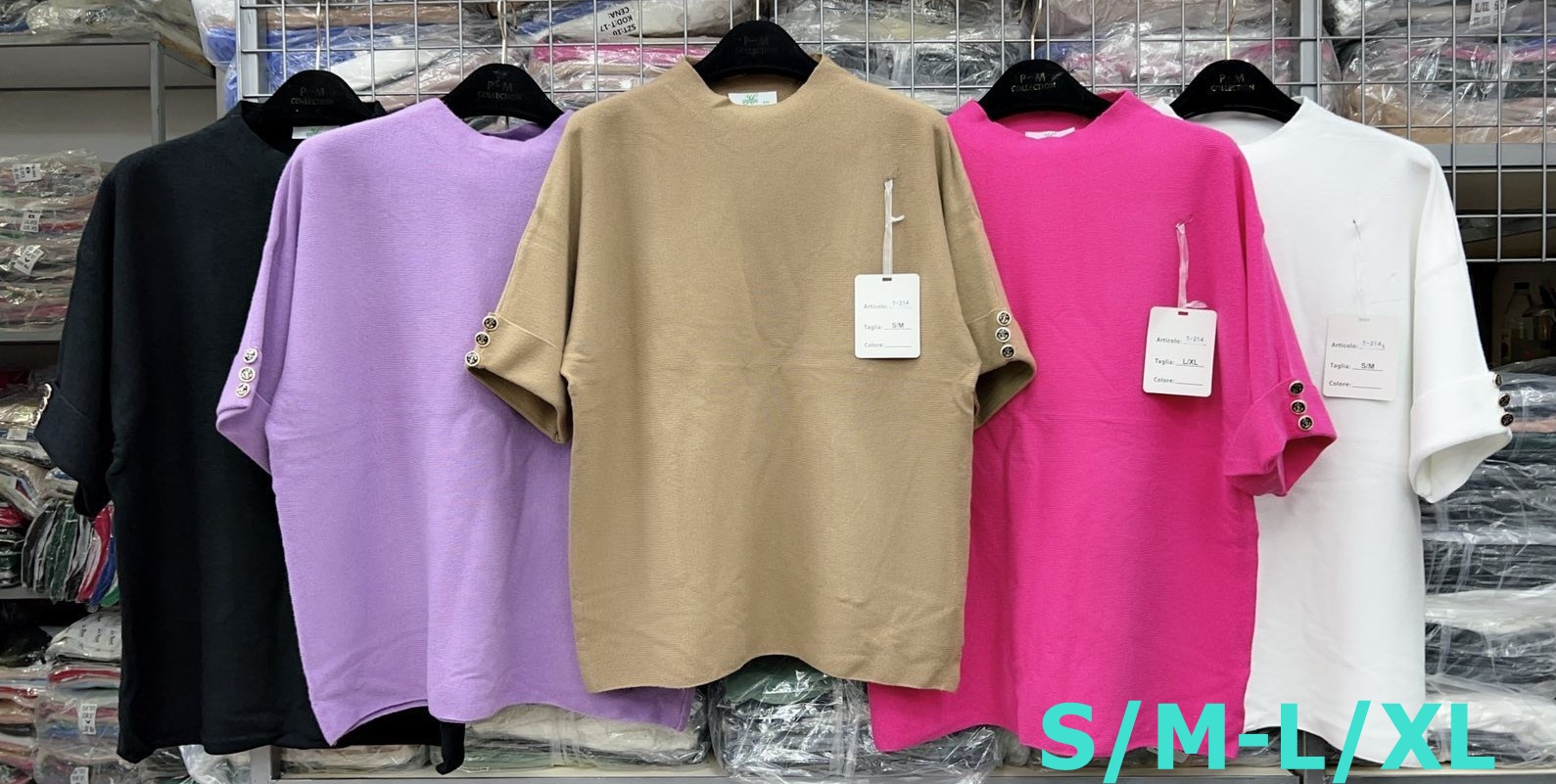 Swetry damskie Roz S/M-L/XL, Mix Kolor Paczka 12 szt